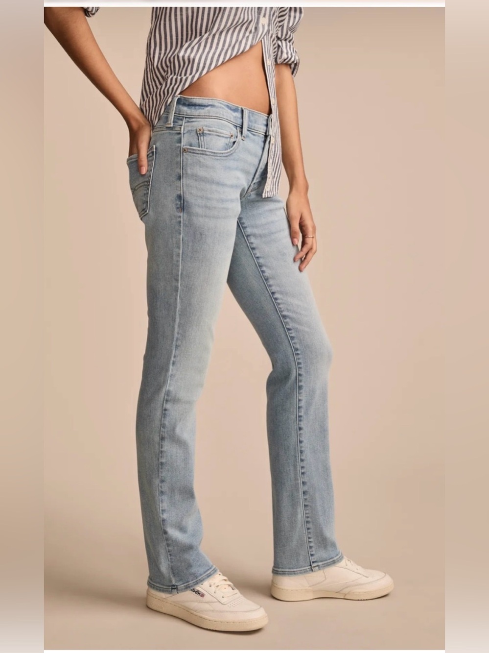 Lucky Brand Sweet Mid Rise Straight Jeans